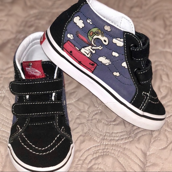 Vans Other - TODDLER VANS X PEANUTS SK8-MID REISSUE V